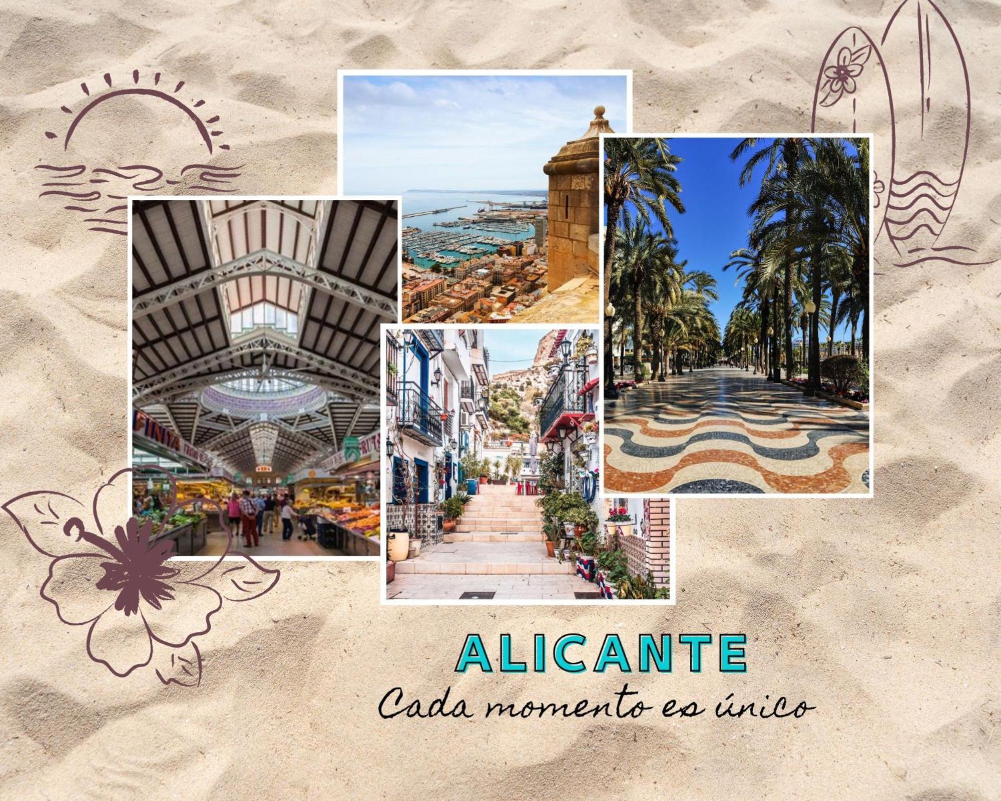 Charming Duplex - Historic Center - 7Min To Beach Alicante Eksteriør bilde